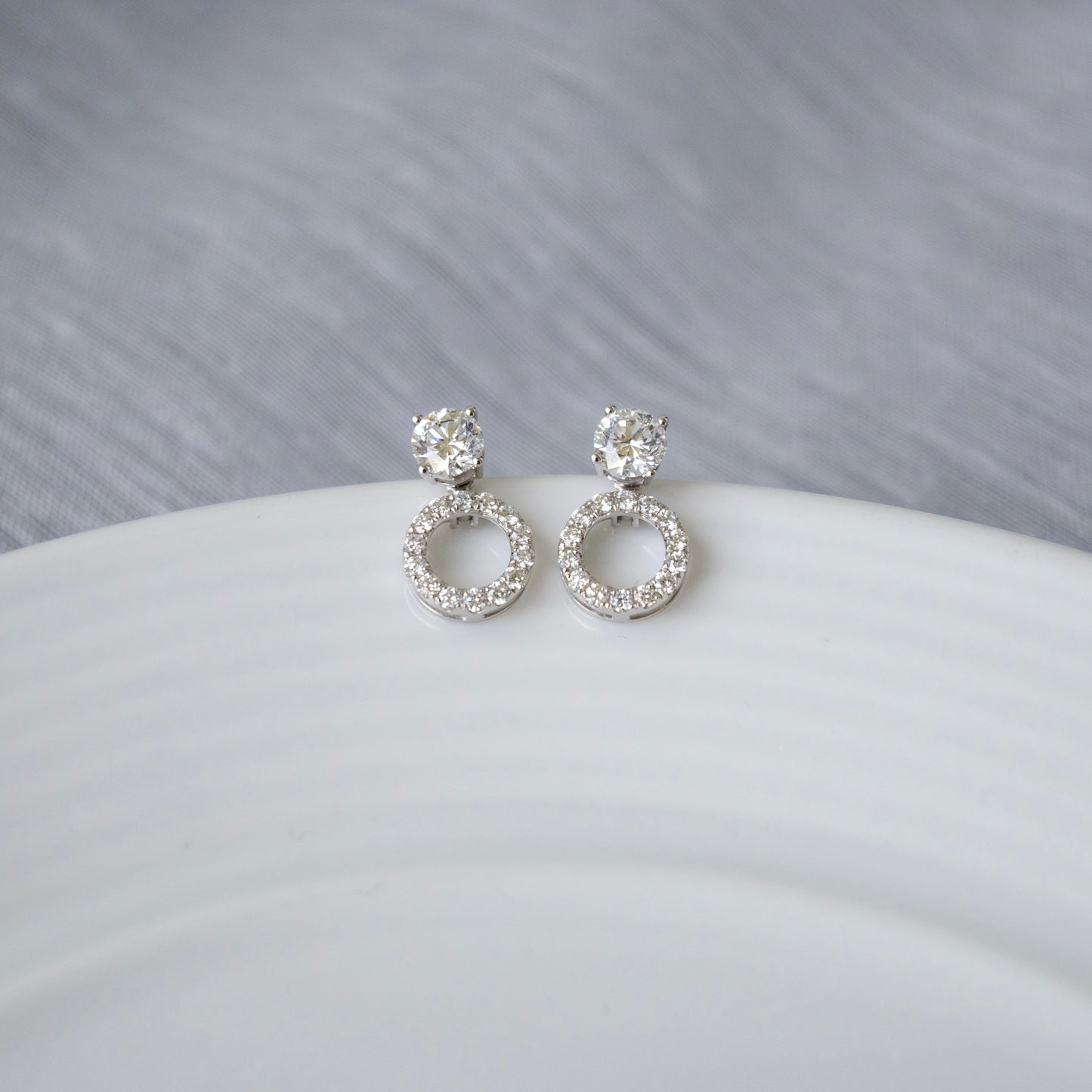 Diamond Dance Three-way Earrings