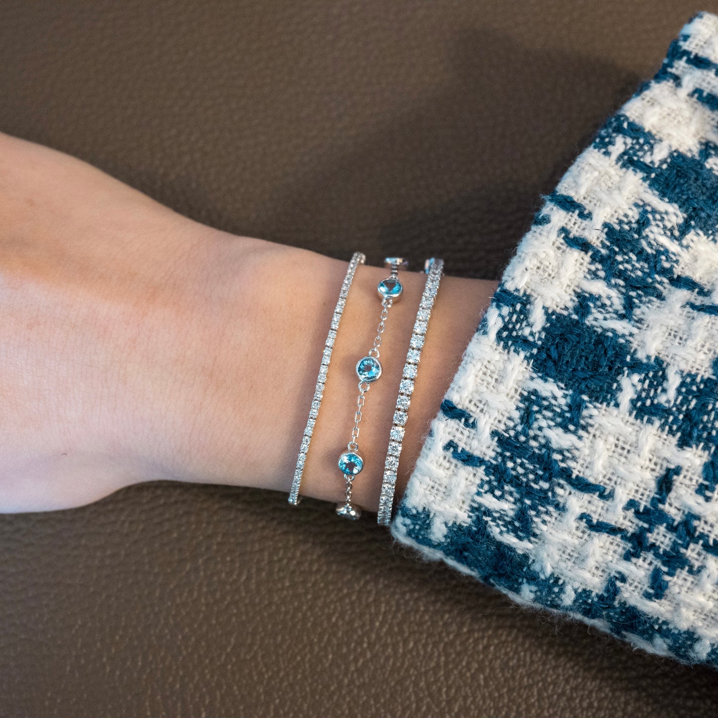 Coral Cascade Bracelet