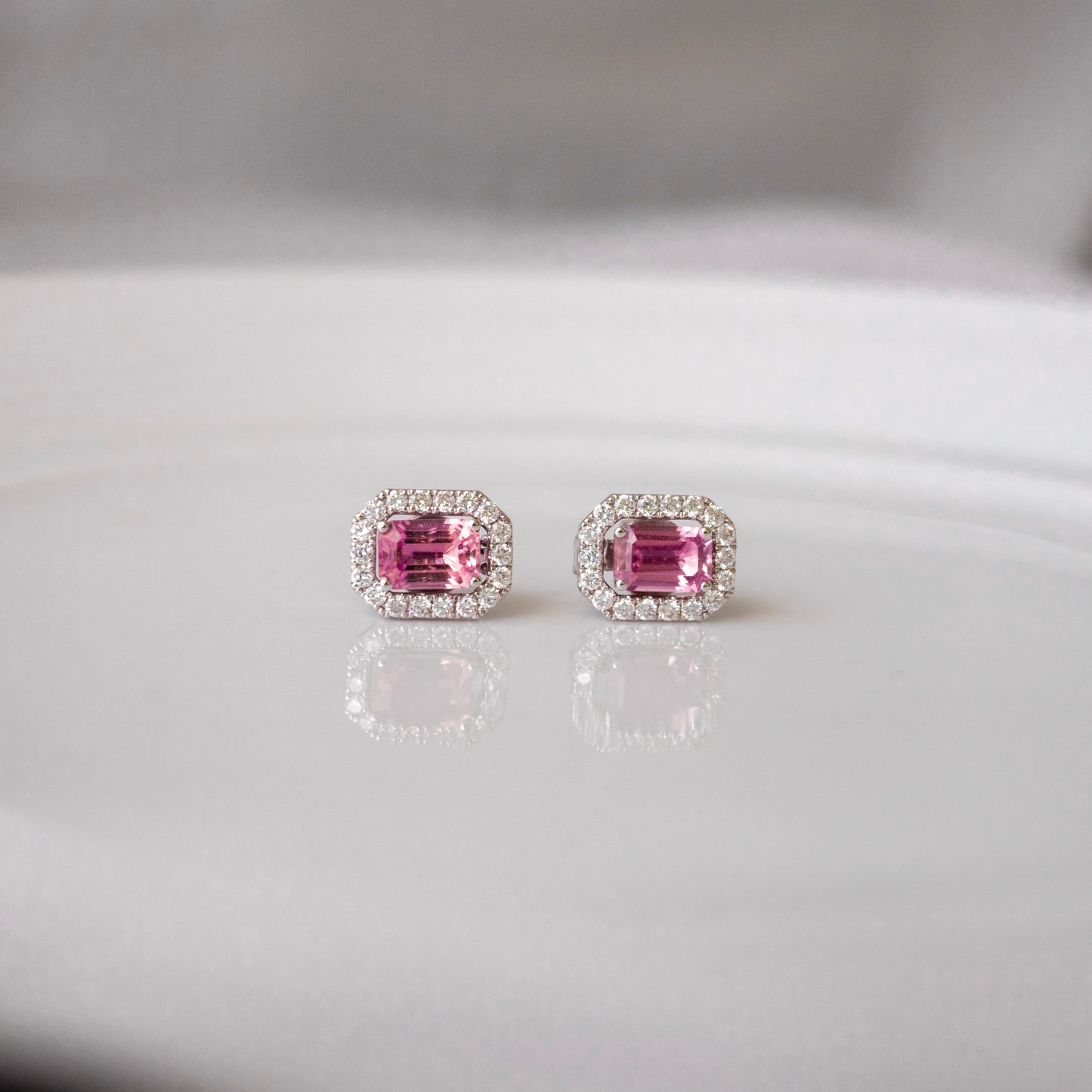Radiant Rose Three-way Earrings