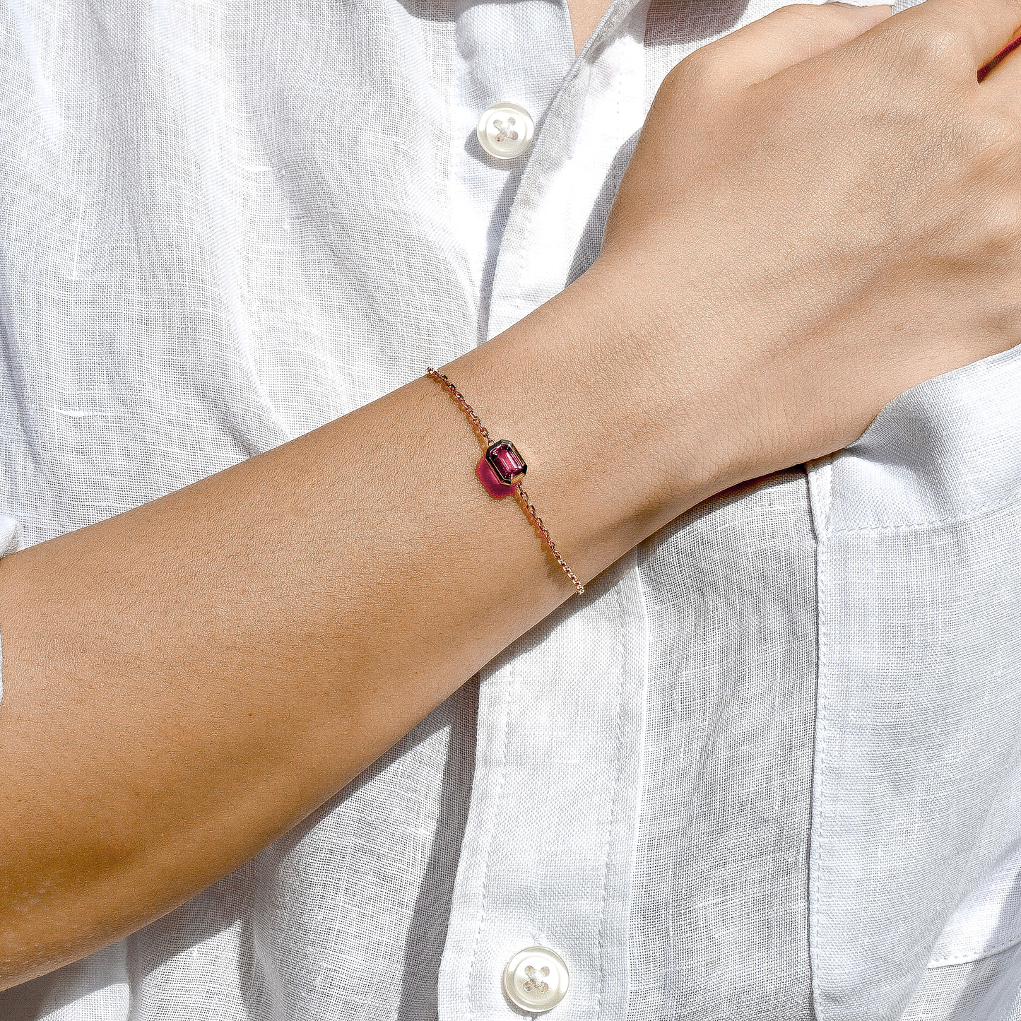 Radiant Rose Bracelet